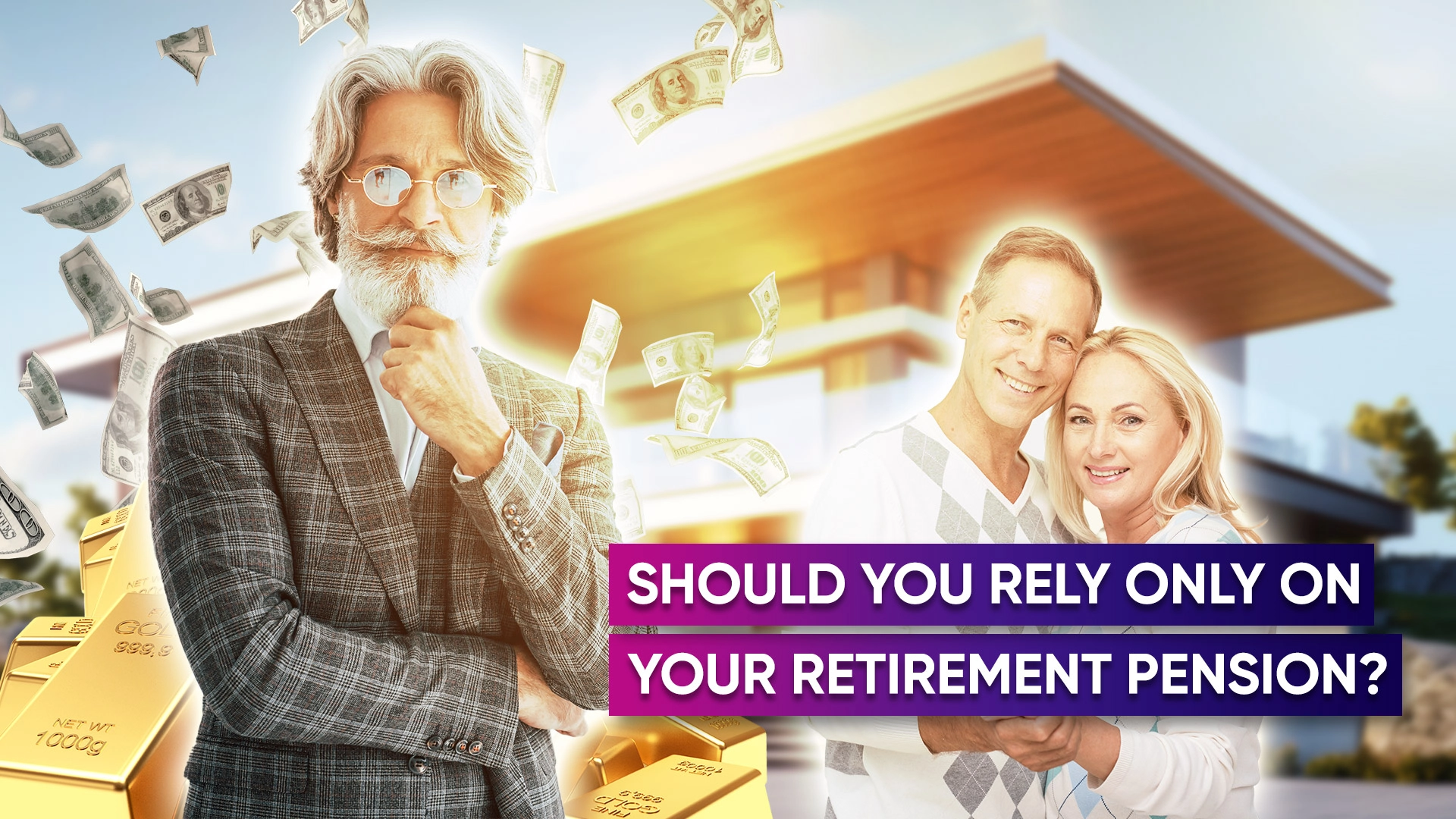 [VIDEO] Should you rely on a pension only?
