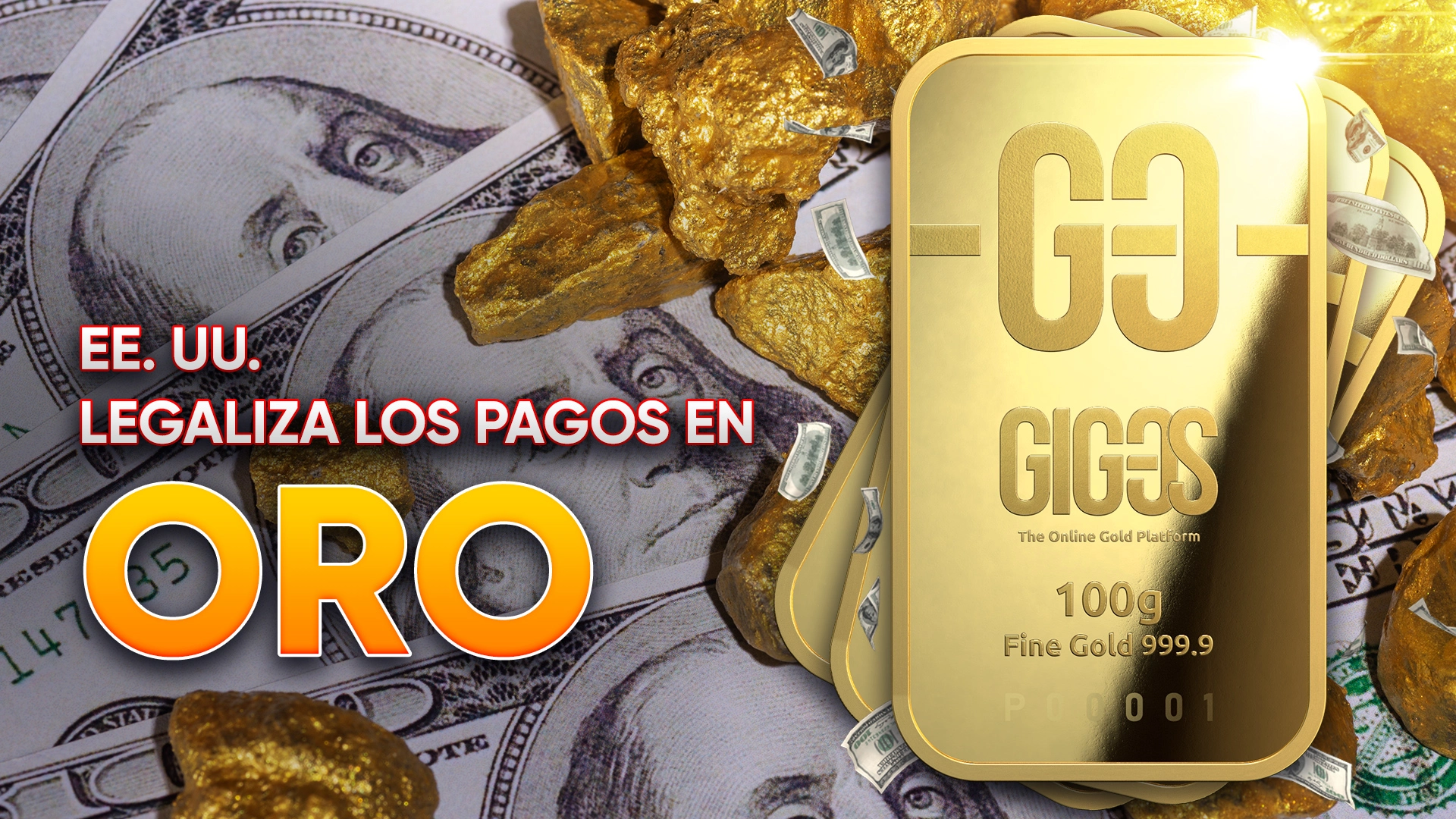 [VÍDEO] EE. UU. legaliza los pagos en oro