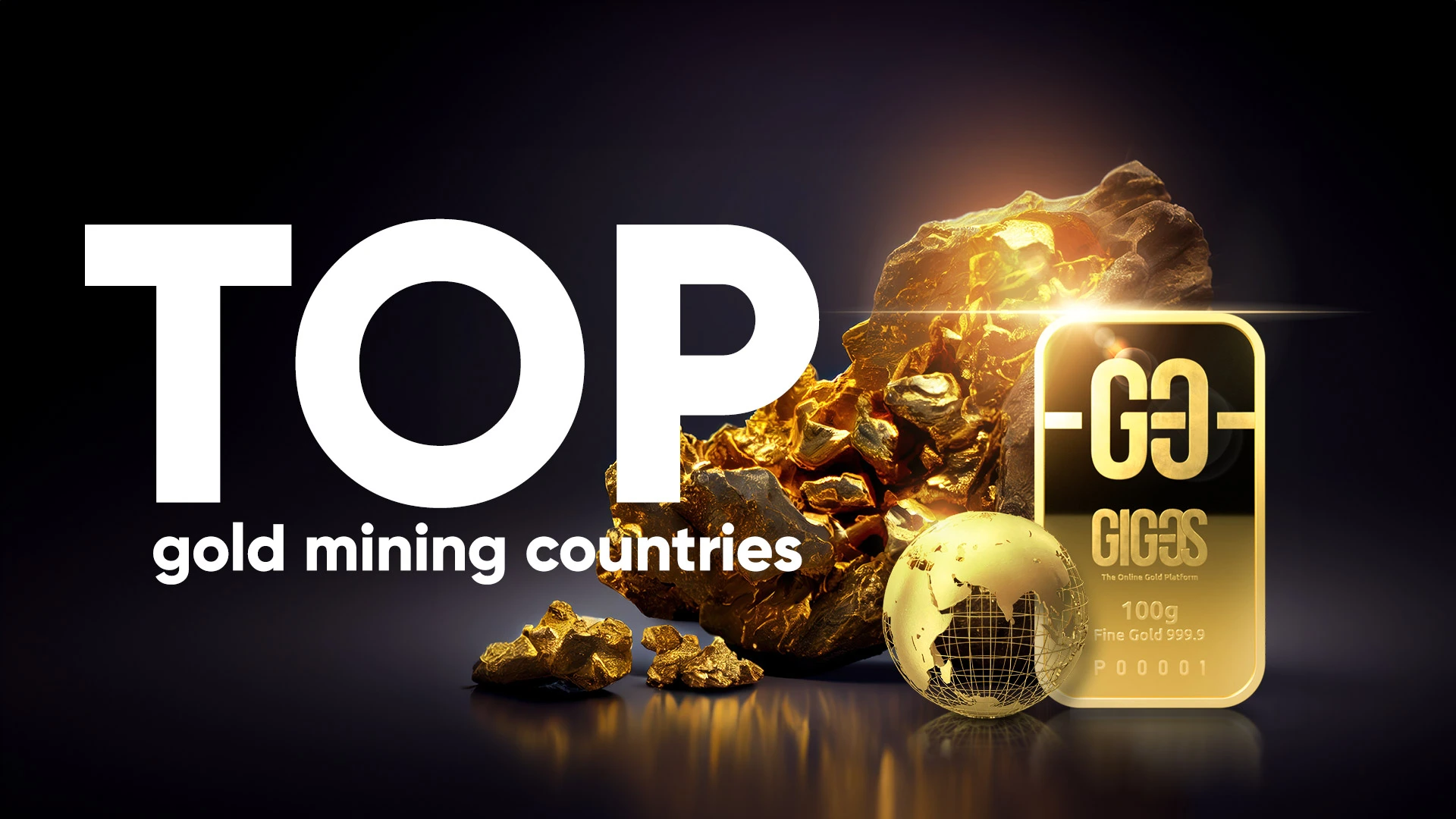 [VIDEO] TOP gold mining countries